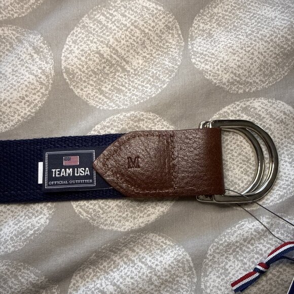 NWT Polo Ralph Lauren Unisex Team USA 2024 Olympics Closing Ceremony Belt Sz M - Picture 12 of 15